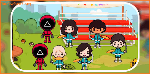 Happy squid Toca boca Life World town walkthrough screenshot