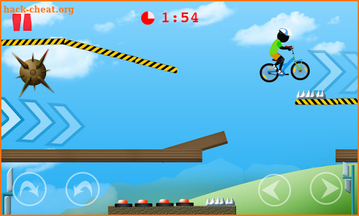 happy stickman wheels games screenshot