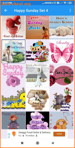 Happy Sunday: Greetings, GIF, SMS Messages screenshot