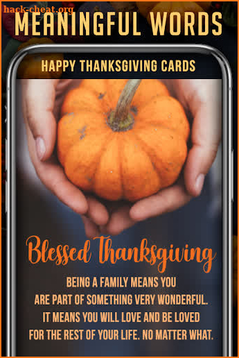 Happy Thanksgiving Greetings Wishes screenshot