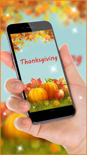 Happy Thanksgiving live wallpaper screenshot