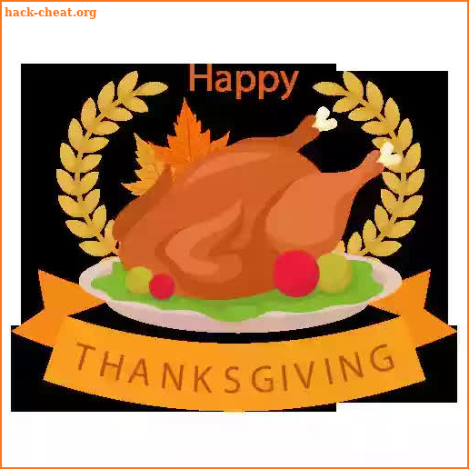 Happy Thanksgiving WAStickersapps 2019 screenshot