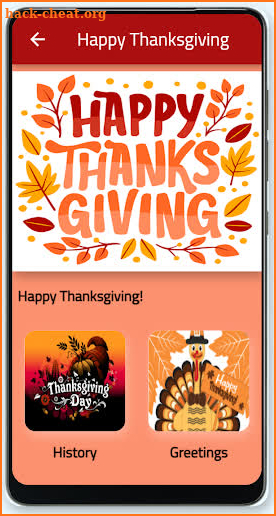 Happy Thanksgiving Wishes screenshot