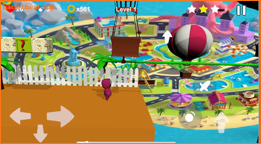 Happy Toca Run Life World Town screenshot