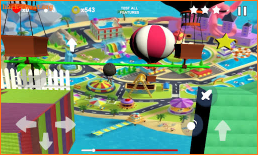 Happy Toca Run Life World Town screenshot