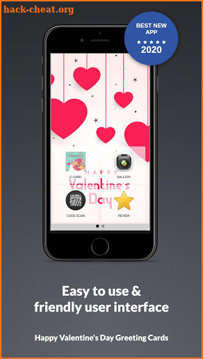 Happy Valentine’s day Greeting Cards @ E-Cards screenshot