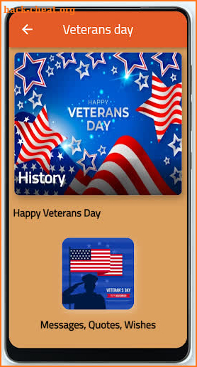 Happy Veterans Day screenshot