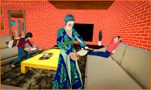 Happy Virtual Granny Family 3D screenshot