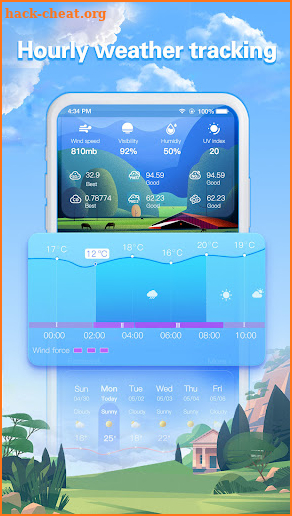 Happy Weather Forecast & Radar screenshot