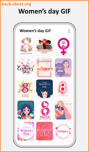 Happy Women Day GIF screenshot