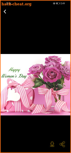 Happy women's day screenshot