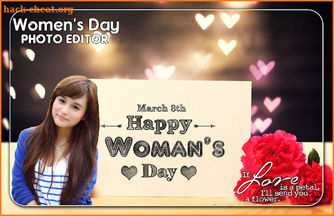 Happy Women's Day Photo Editor screenshot