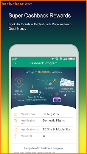 HappyEasyGo - Cheapest Flight Booking App screenshot
