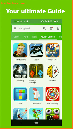 Happymod - FF happy mod Apk Guide App screenshot