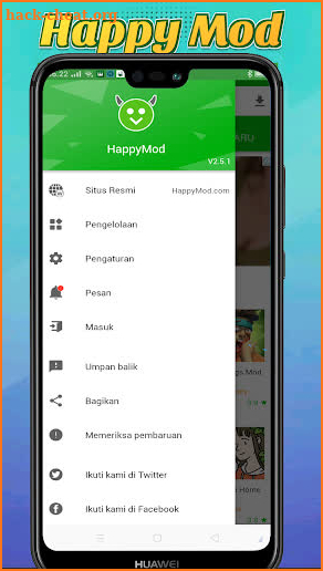 HappyMod Free Wallpaper app screenshot