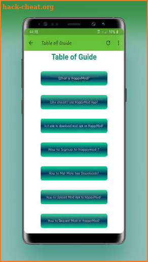 HappyMod Happy Apps - Amazing Guide HappyMod screenshot