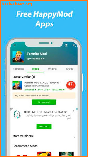 HappyMod : New Happy Apps And Tips For Happymod screenshot
