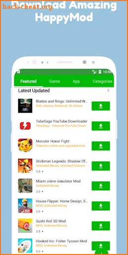 HappyMod - New Happy Apps For Guide screenshot
