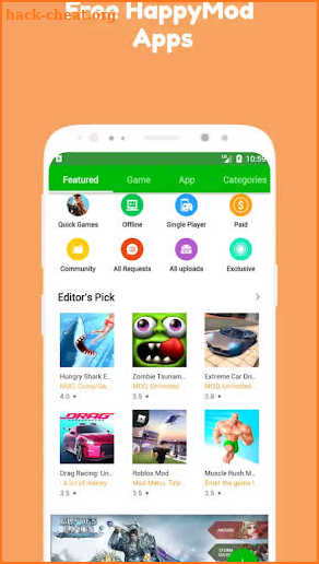 HappyMod - New Happy Apps Guide screenshot