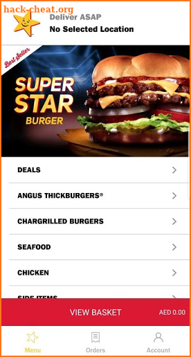 Hardee's UAE screenshot