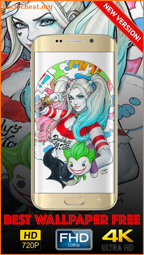 Harley Quinn and Jokers Wallpaper HD screenshot