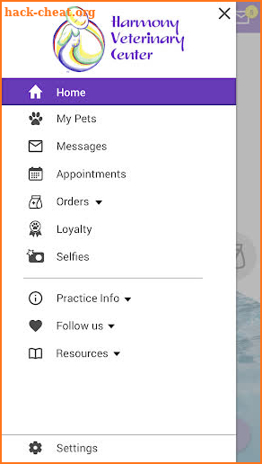 Harmony Vet Center screenshot