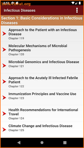 Harrison’s Internal Med. 21/E screenshot