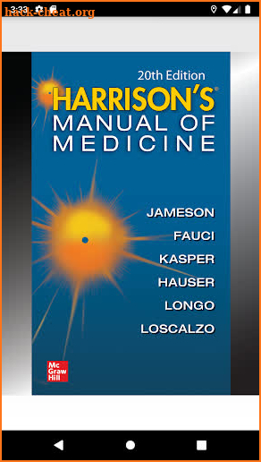 Harrison's Manual of Medicine 20th Edition screenshot