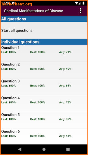 Harrison's Self-Assessment and Board Review, 20E screenshot