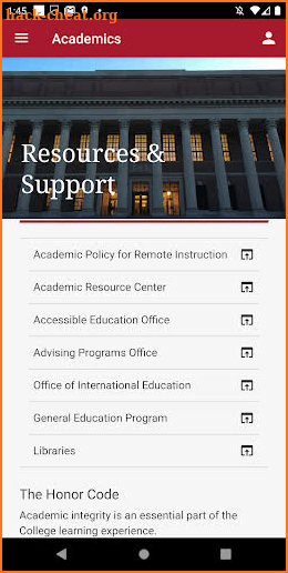 Harvard College Mobile screenshot