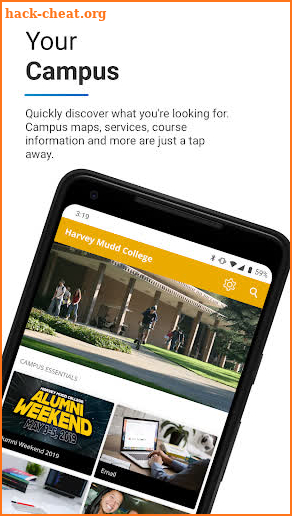 Harvey Mudd College screenshot