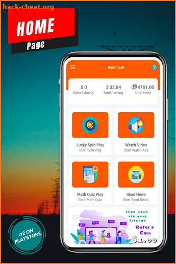 Hash Cash - Real Cash Reward screenshot