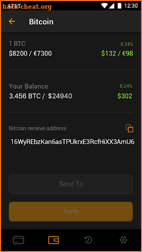 HashCard screenshot