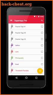 Hashtag Supertags Pro screenshot