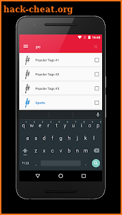 Hashtag Supertags Pro screenshot