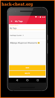 Hashtag Supertags Pro screenshot