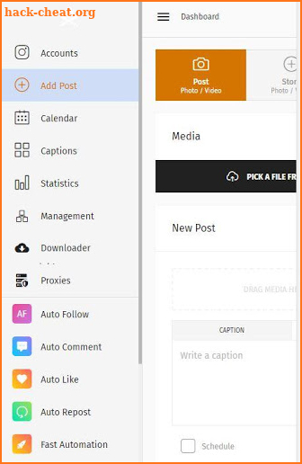 Hashtagpirate - Instagram Automation & Scheduler screenshot