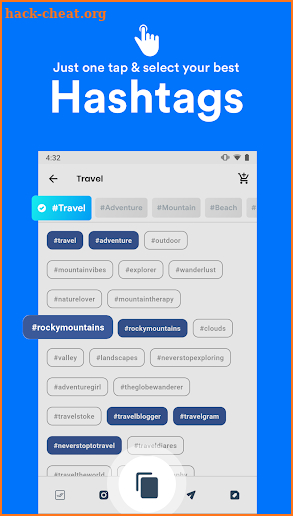 Hashtags for Instagram screenshot