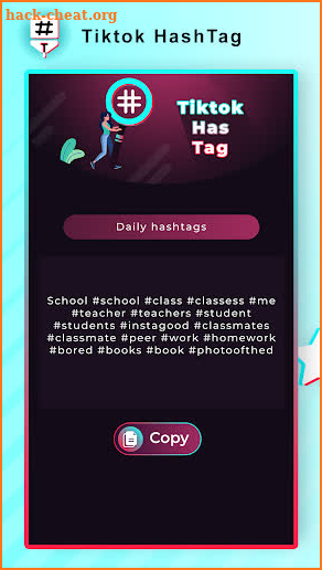 HashTags For Tiktok - Best Tags For More Likes screenshot