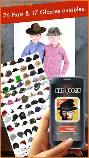 Hat Booth:Funny your photo screenshot