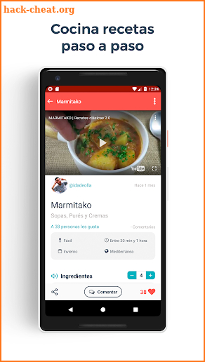 Hatcook - Recetas de cocina screenshot