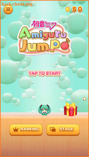 Hatsune Miku Amiguru Jump screenshot