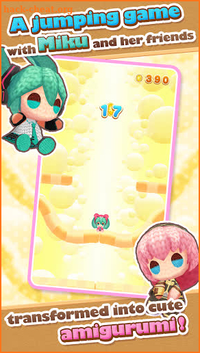 Hatsune Miku Amiguru Jump screenshot