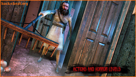 Haunted House Grandpa Horror screenshot