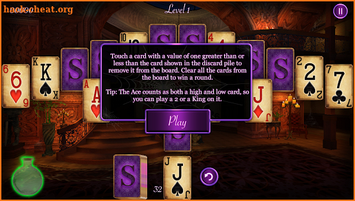 Haunted Mansion Solitaire screenshot