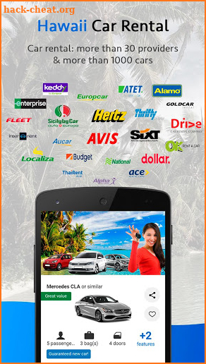 Hawaii Car Rental: Honolulu Maui Oahu Kona Kauai screenshot