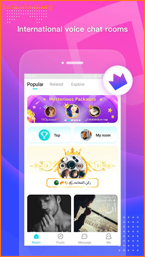 Haya-Entertaining voice chat app screenshot