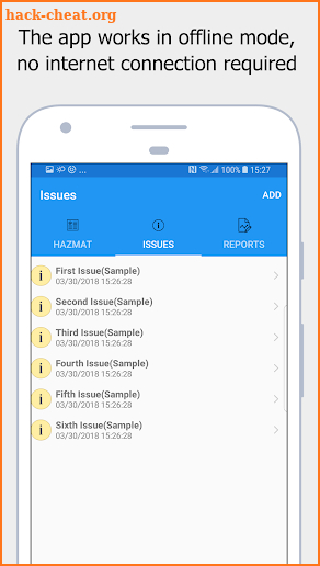 HazMat Reference and Emergency Guide ERG 2016 screenshot