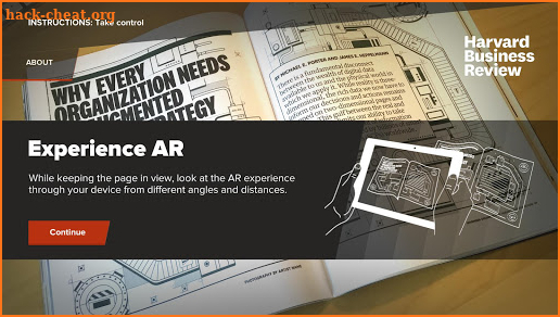 HBR Augmented Reality screenshot