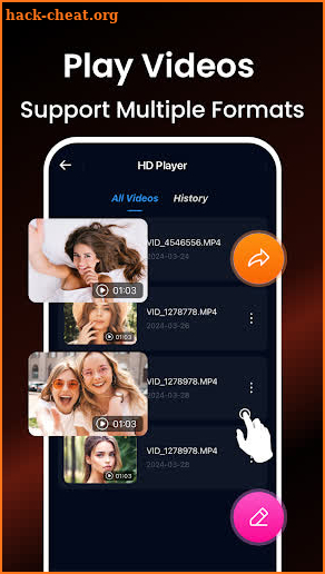 HD Player-Music and Videos screenshot